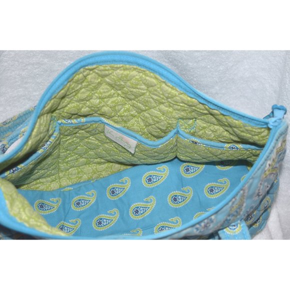 Vera Bradley Shoulder Bag Bermuda Blue 2005 - Picture 4 of 5